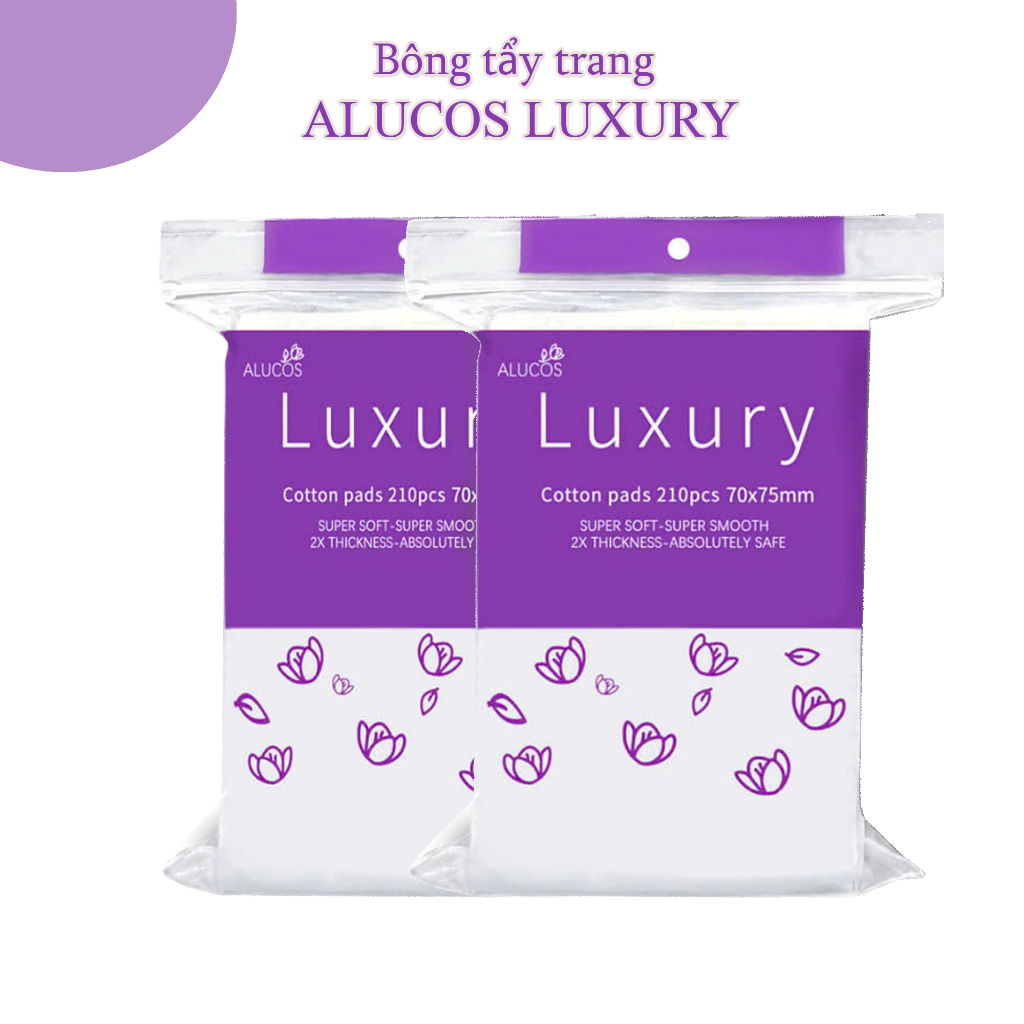 Bông Tẩy Trang Alucos Luxury