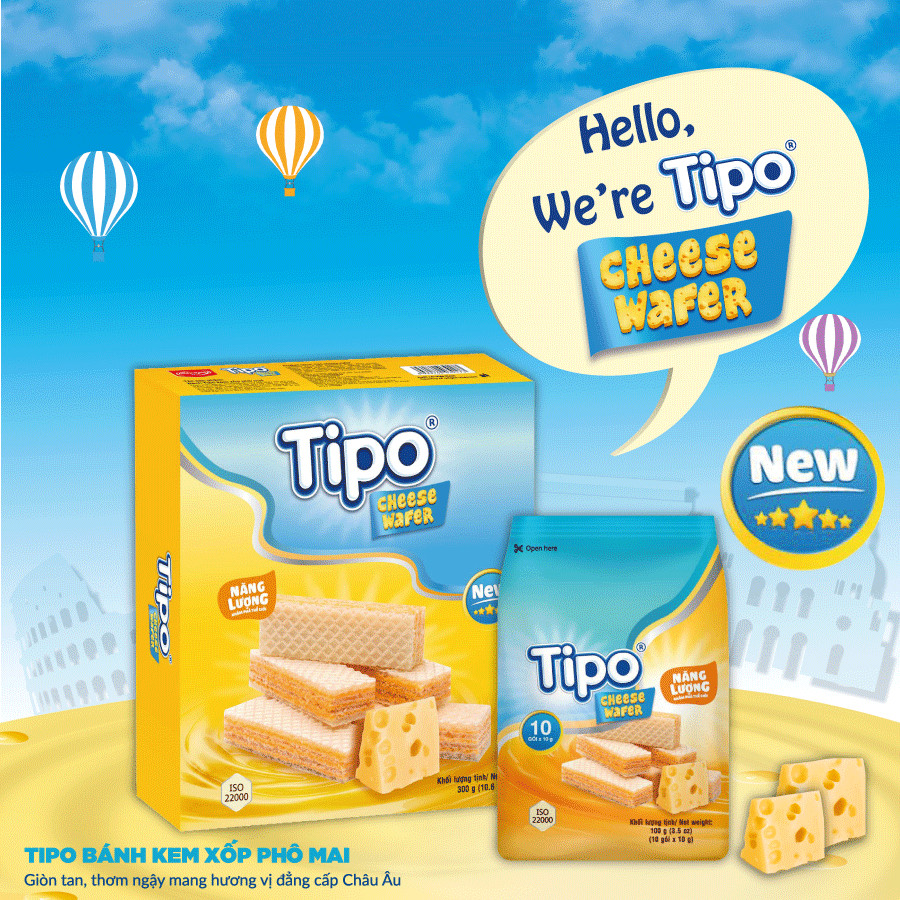 Tipo Cheese Wafer 300g
