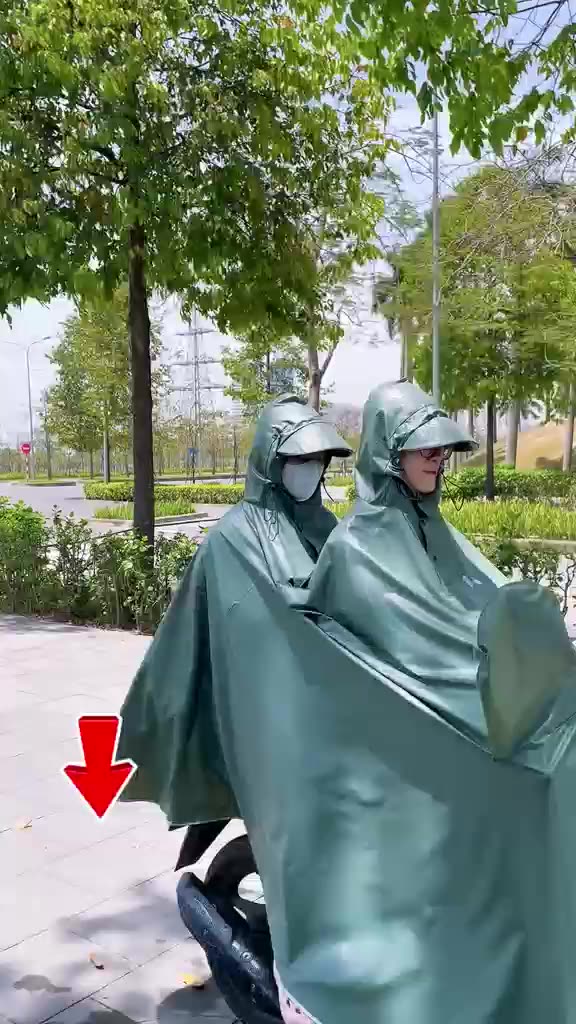 Áo Mưa Trong Suốt