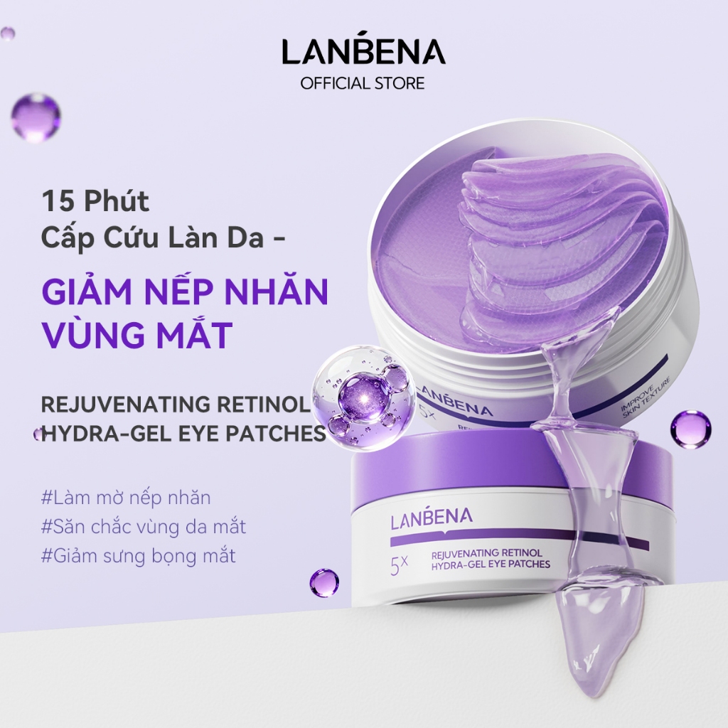 Mặt Nạ Mắt LANBENA Hydra-Gel