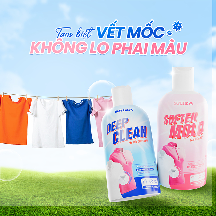Bộ Tẩy Mốc SAIZA