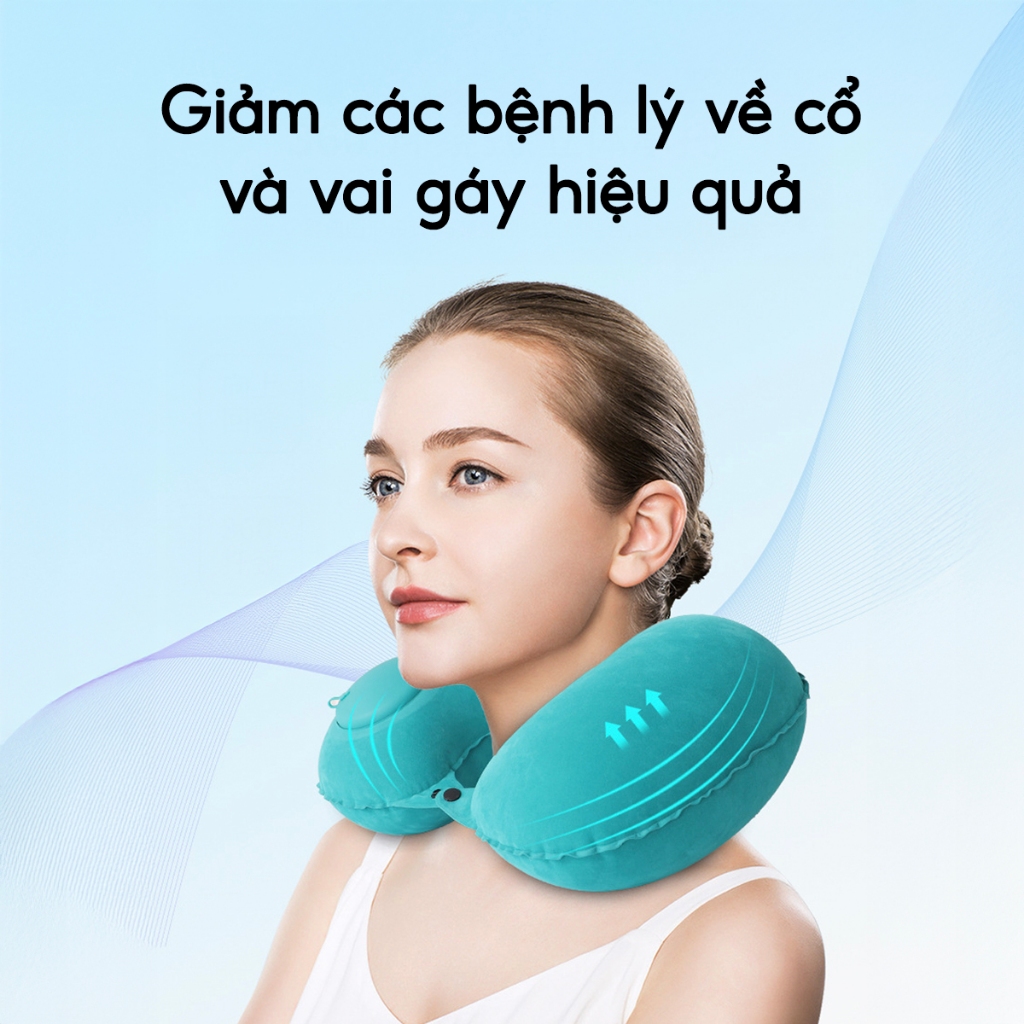 Gối Cổ Bơm Hơi