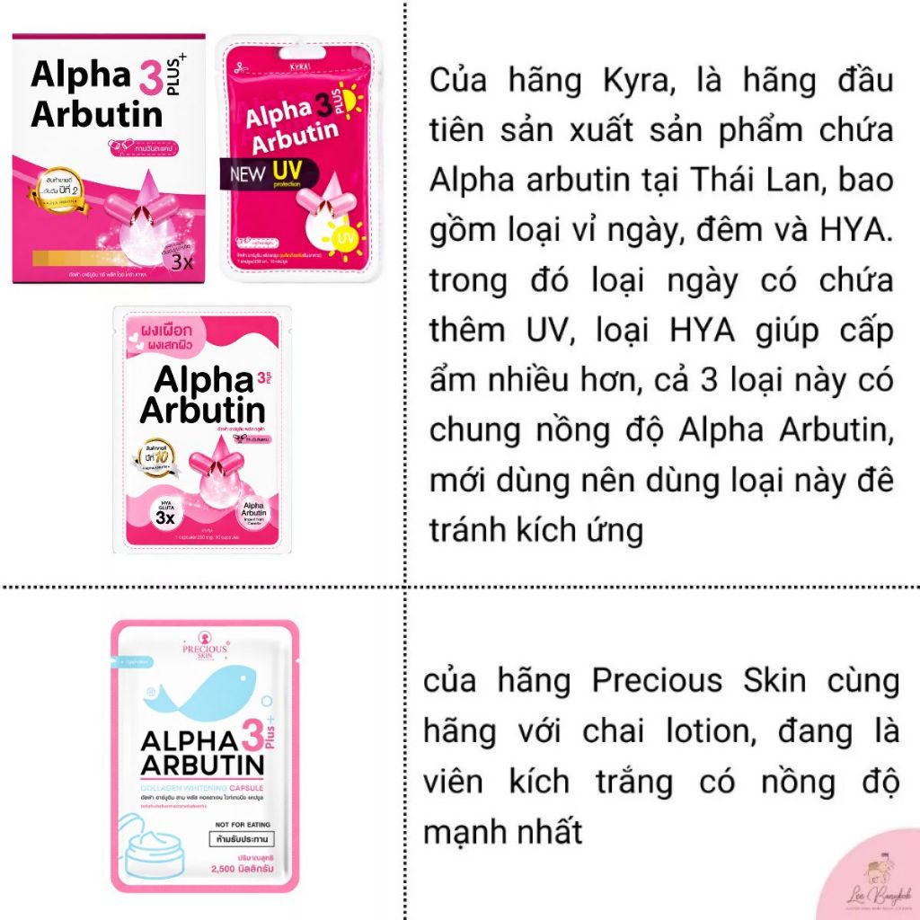 Kyra Alpha Arbutin 3 Plus