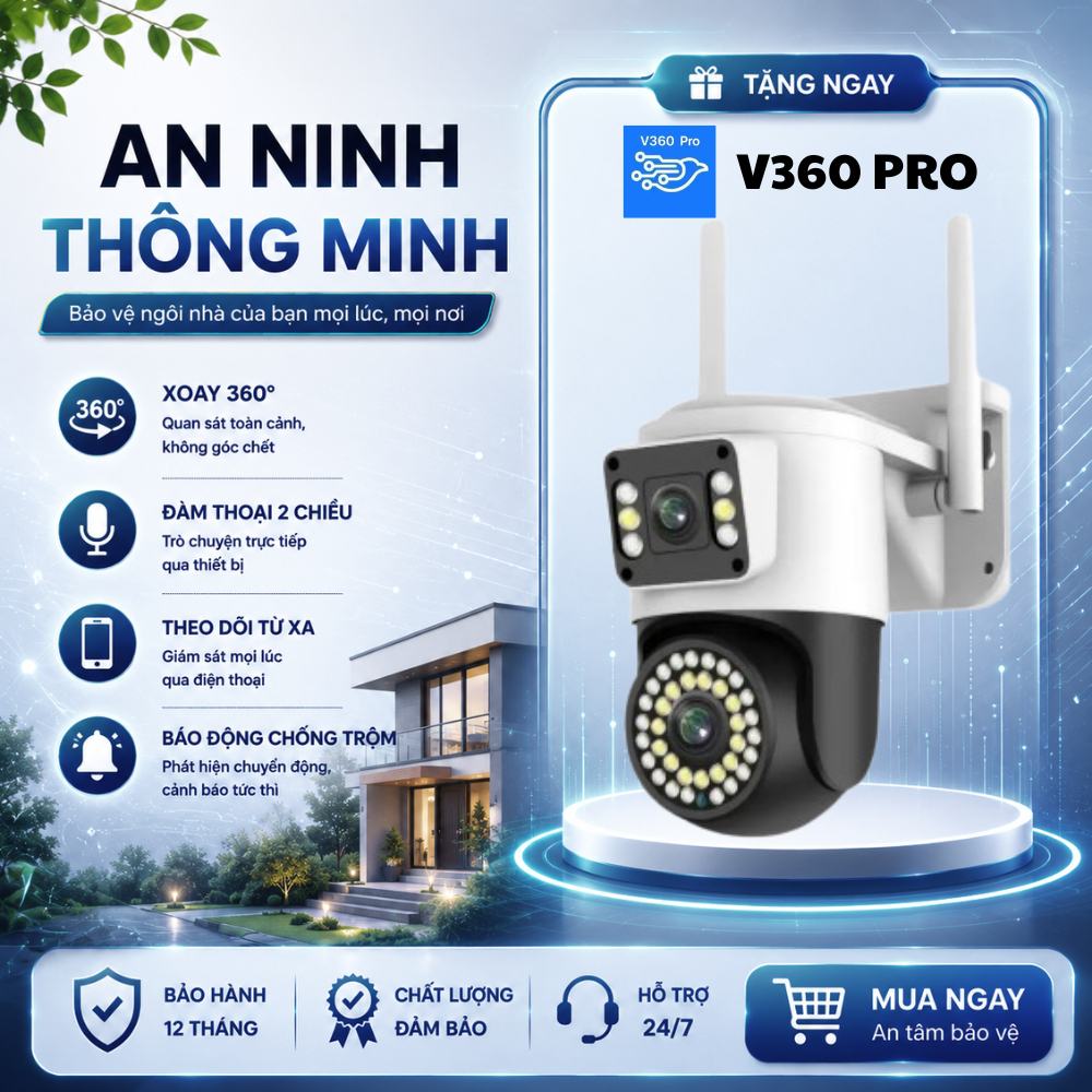 Camera Ngoài Trời V360PRO