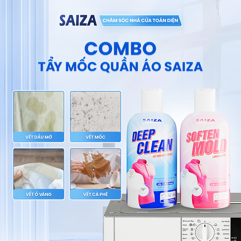 Bộ Tẩy Mốc SAIZA