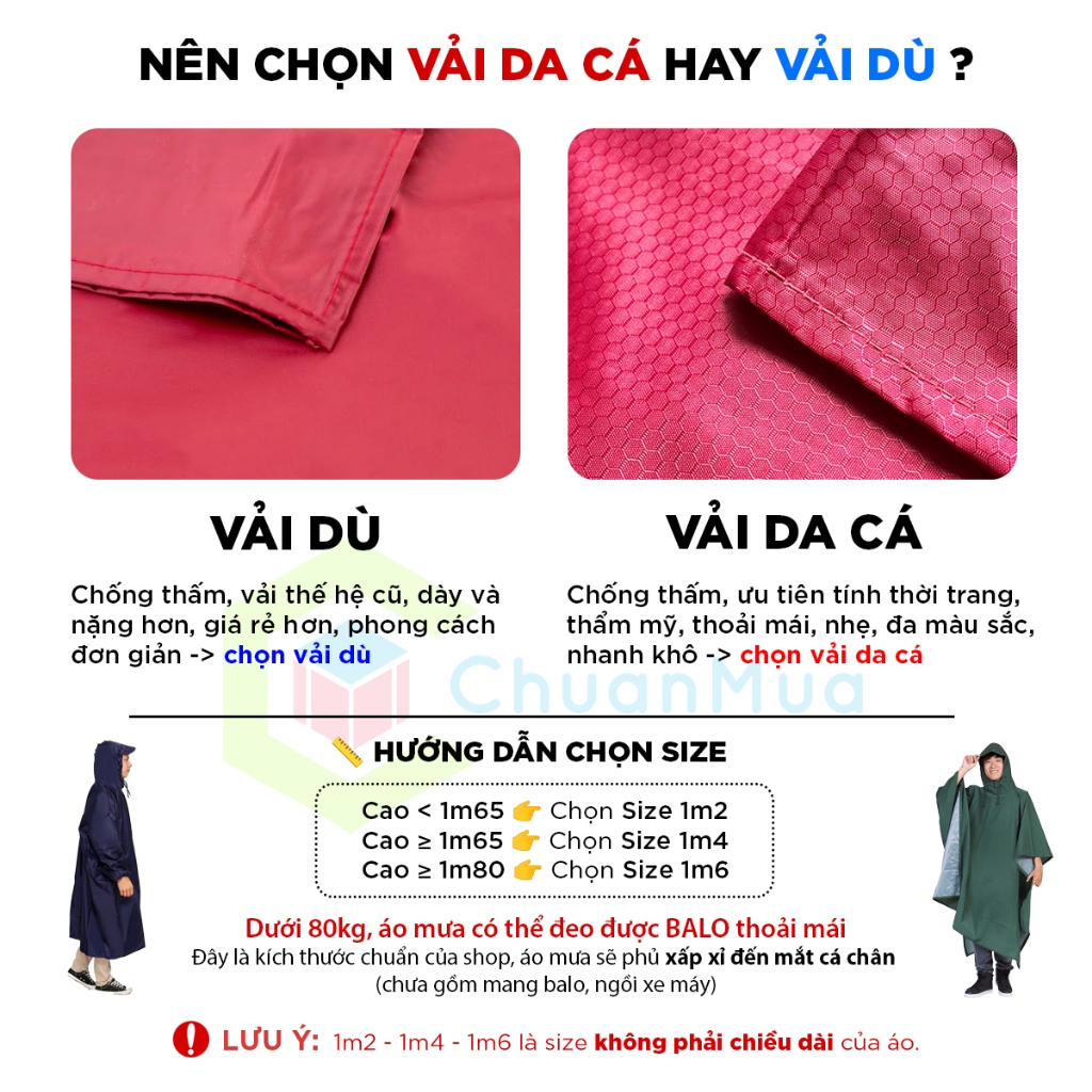 Áo Mưa Bít ChuanMua