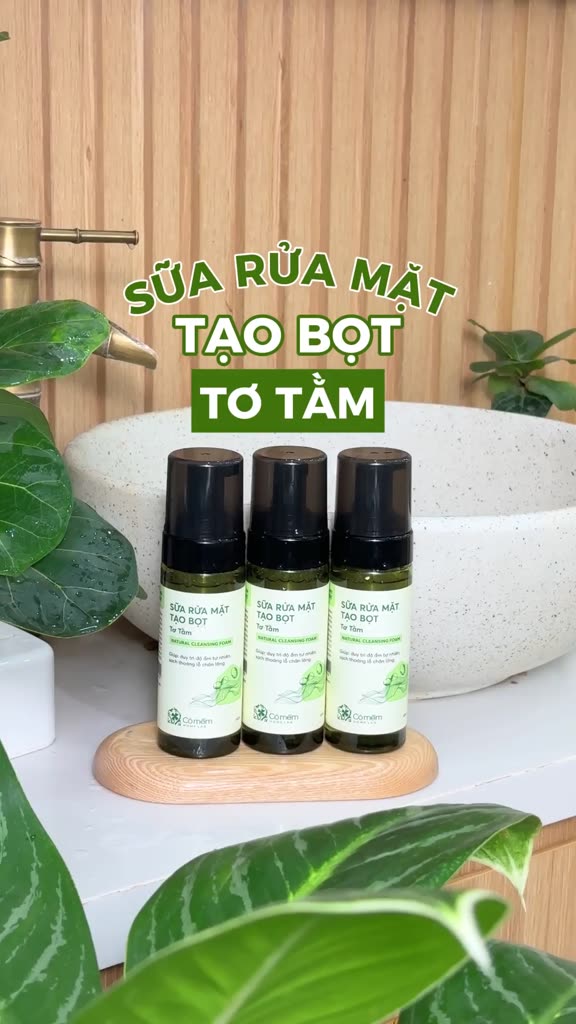 Sữa Rửa Mặt Tạo Bọt Cỏ Mềm
