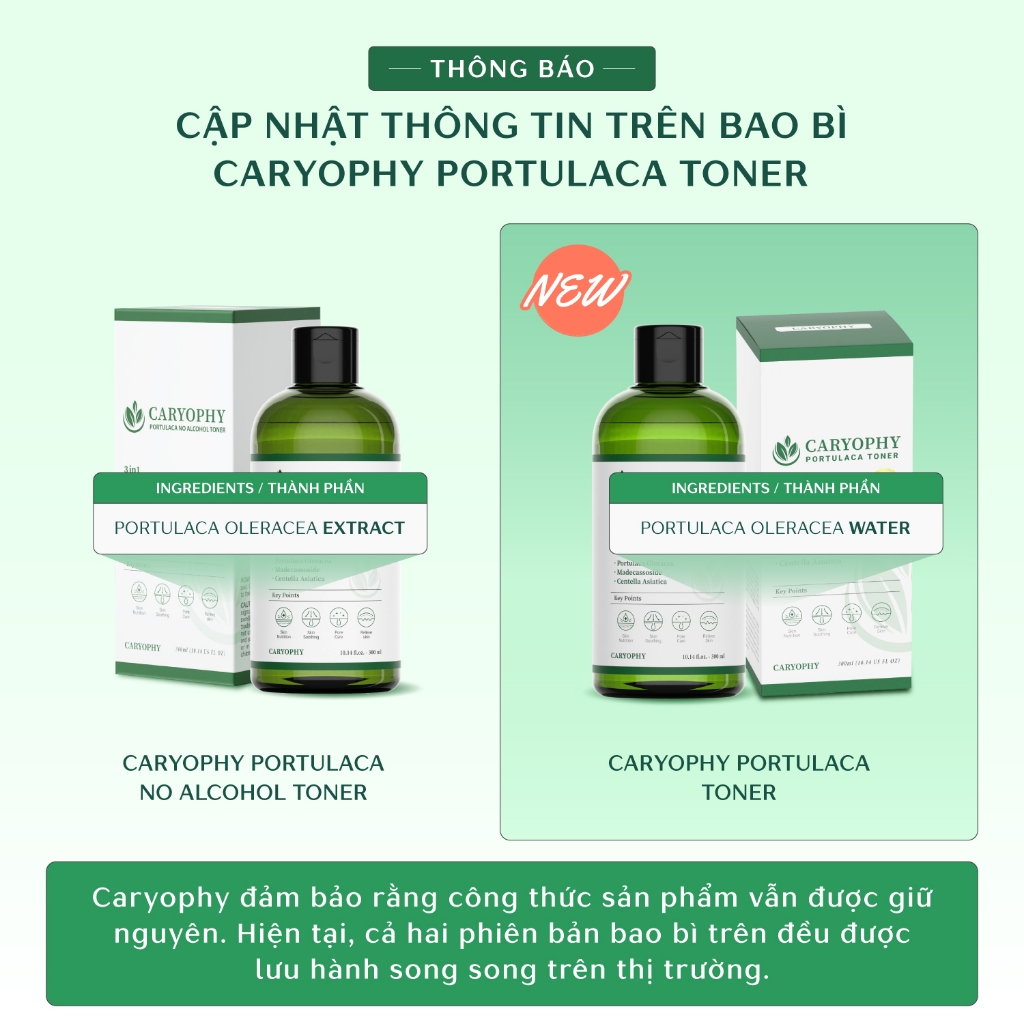 Caryophy Portulaca Toner