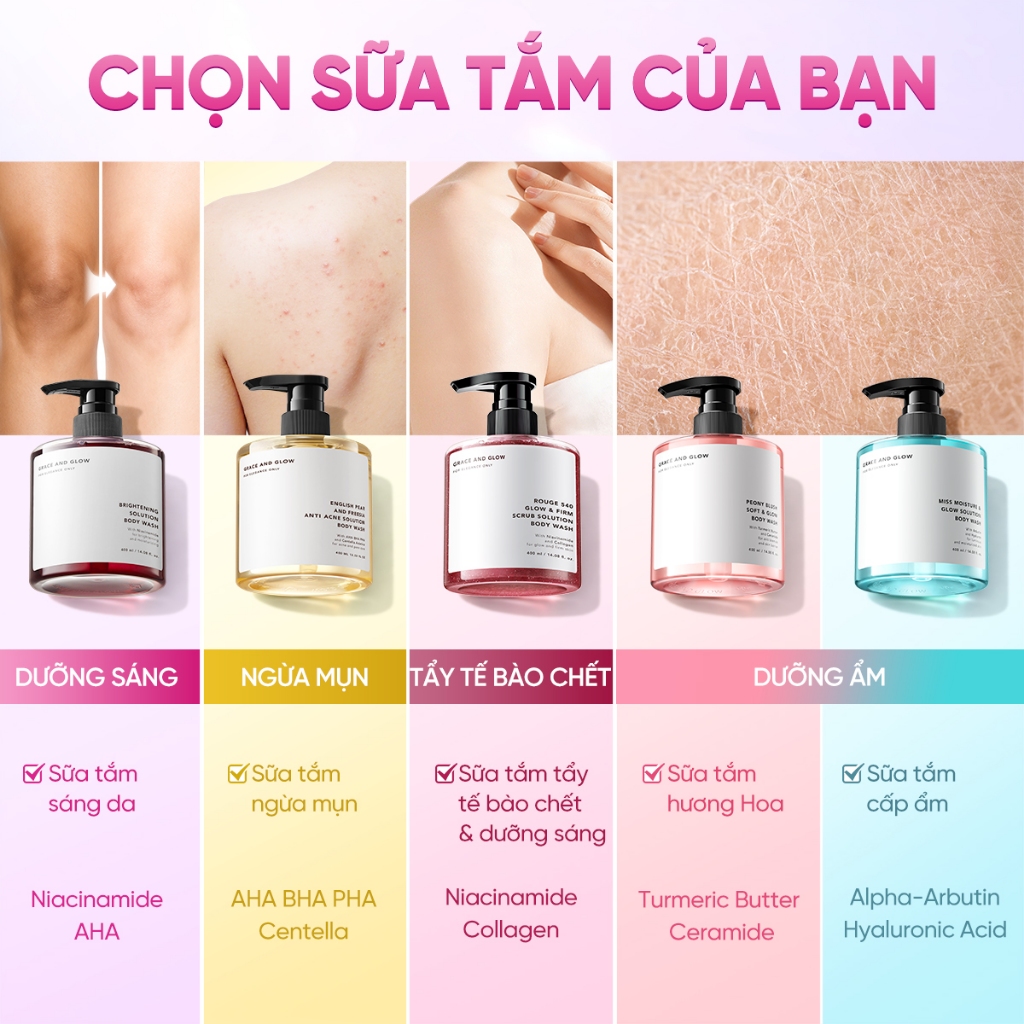 Sữa tắm Grace and Glow