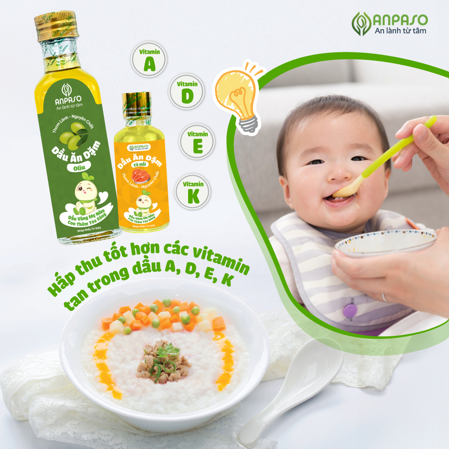 Dầu ăn dặm Anpaso