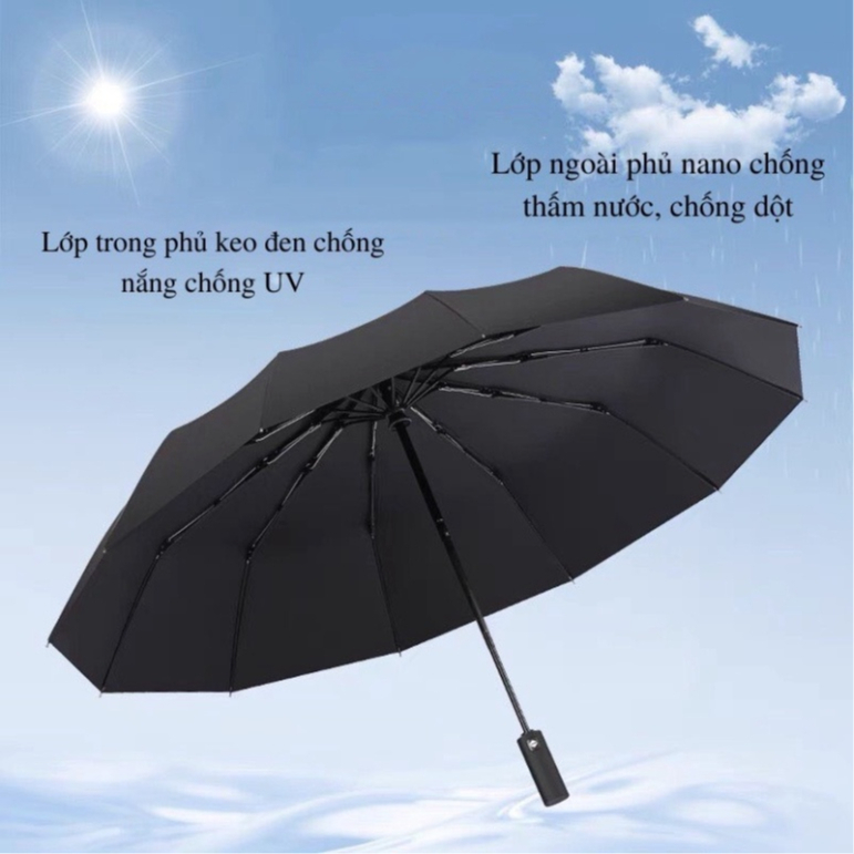Ô Dù Gấp Gọn Tự Động HGHOME