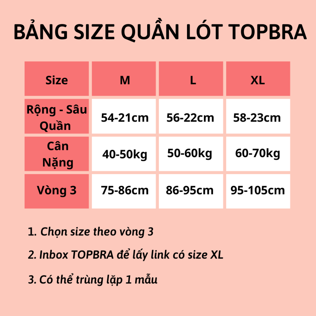Quần Lót TOPBRA 7A