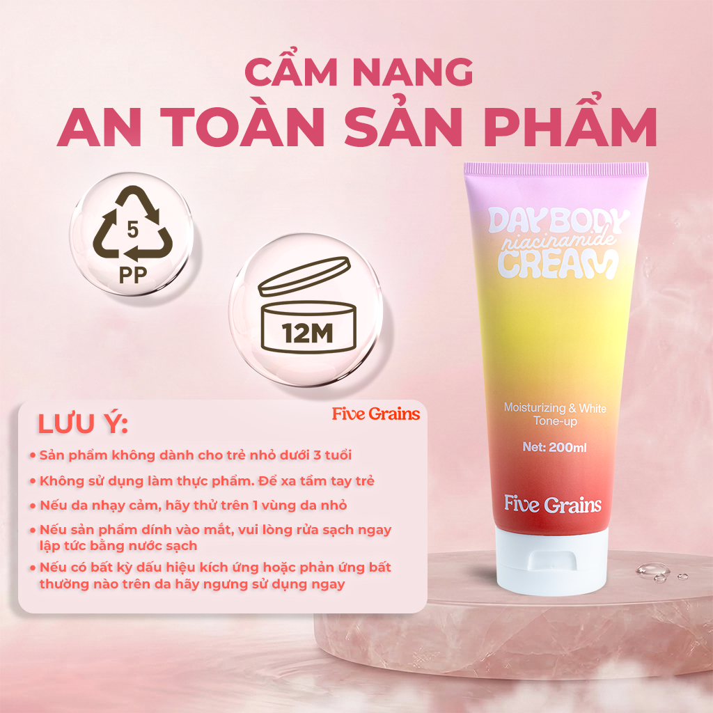 Five Grains Day Body Cream
