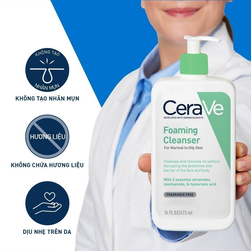 CeraVe Foaming Facial Cleanser