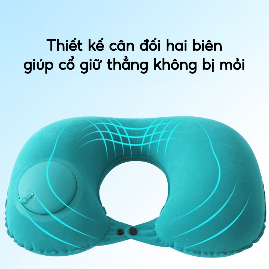 Gối Cổ Bơm Hơi