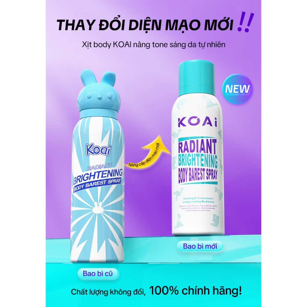 KOAI Body Tone-Up Spray