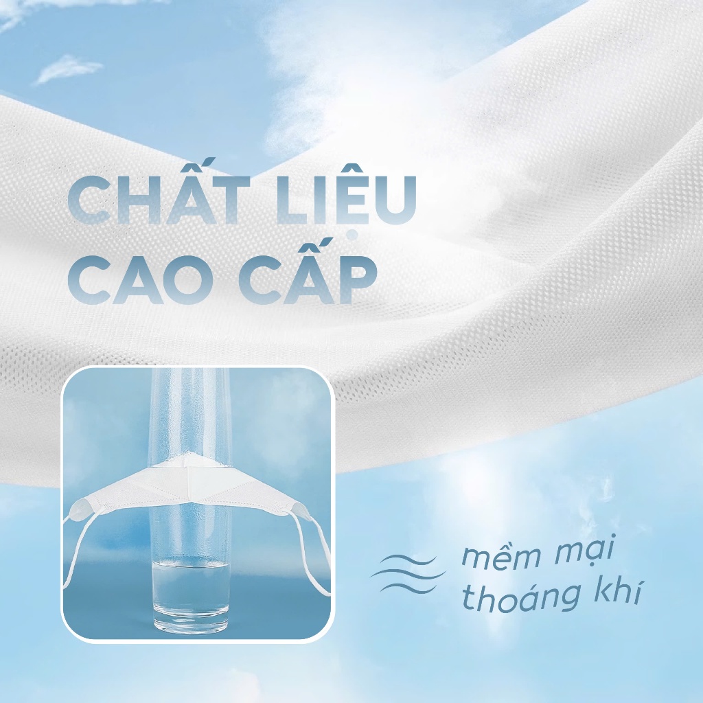 Khẩu Trang Bông Sen Vàng