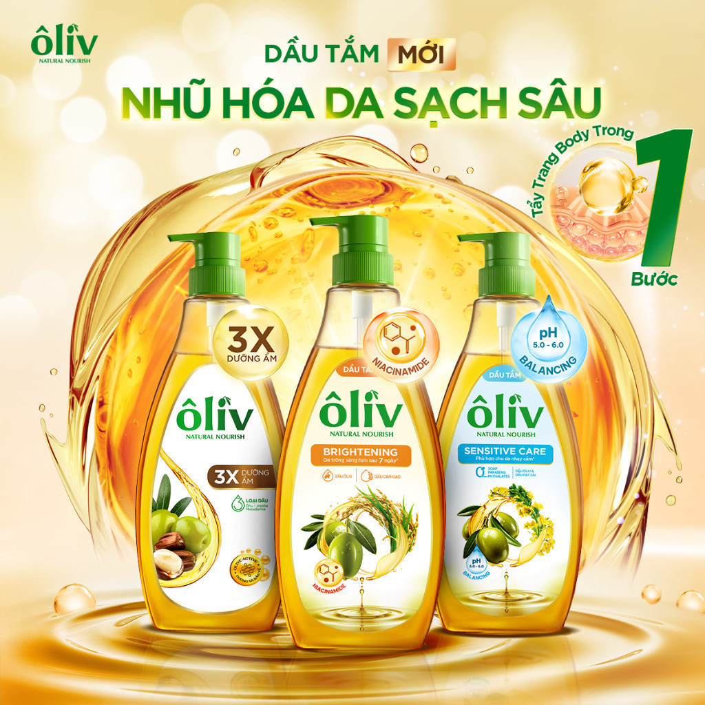 Dầu Tắm Ôliv