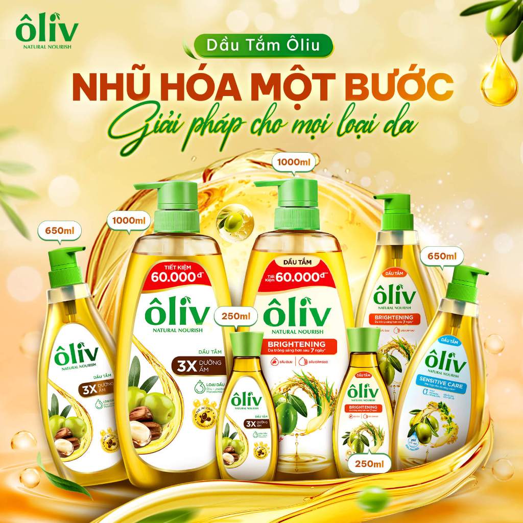 Dầu Tắm Ôliv