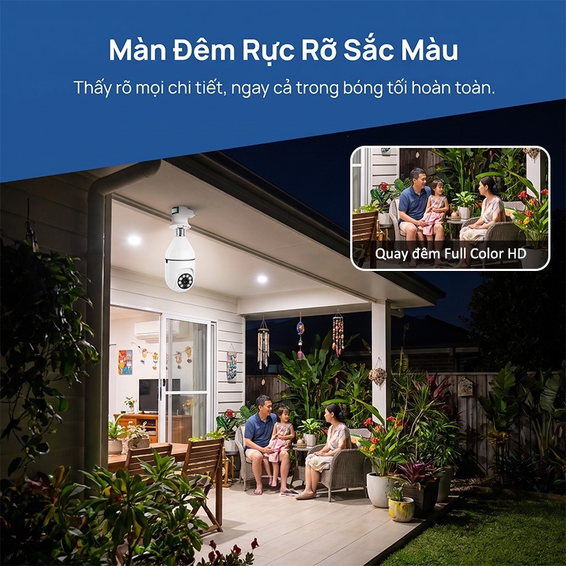 Camera Bóng Đèn V380