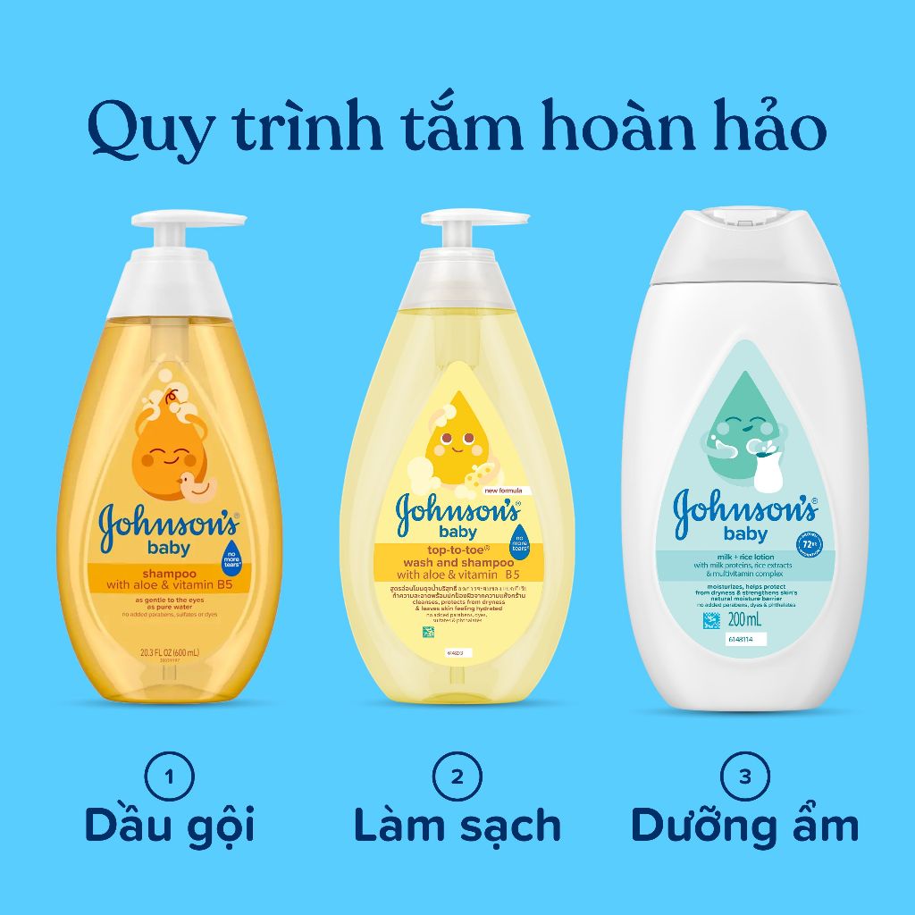 Johnson's Baby Top-To-Toe 500ml