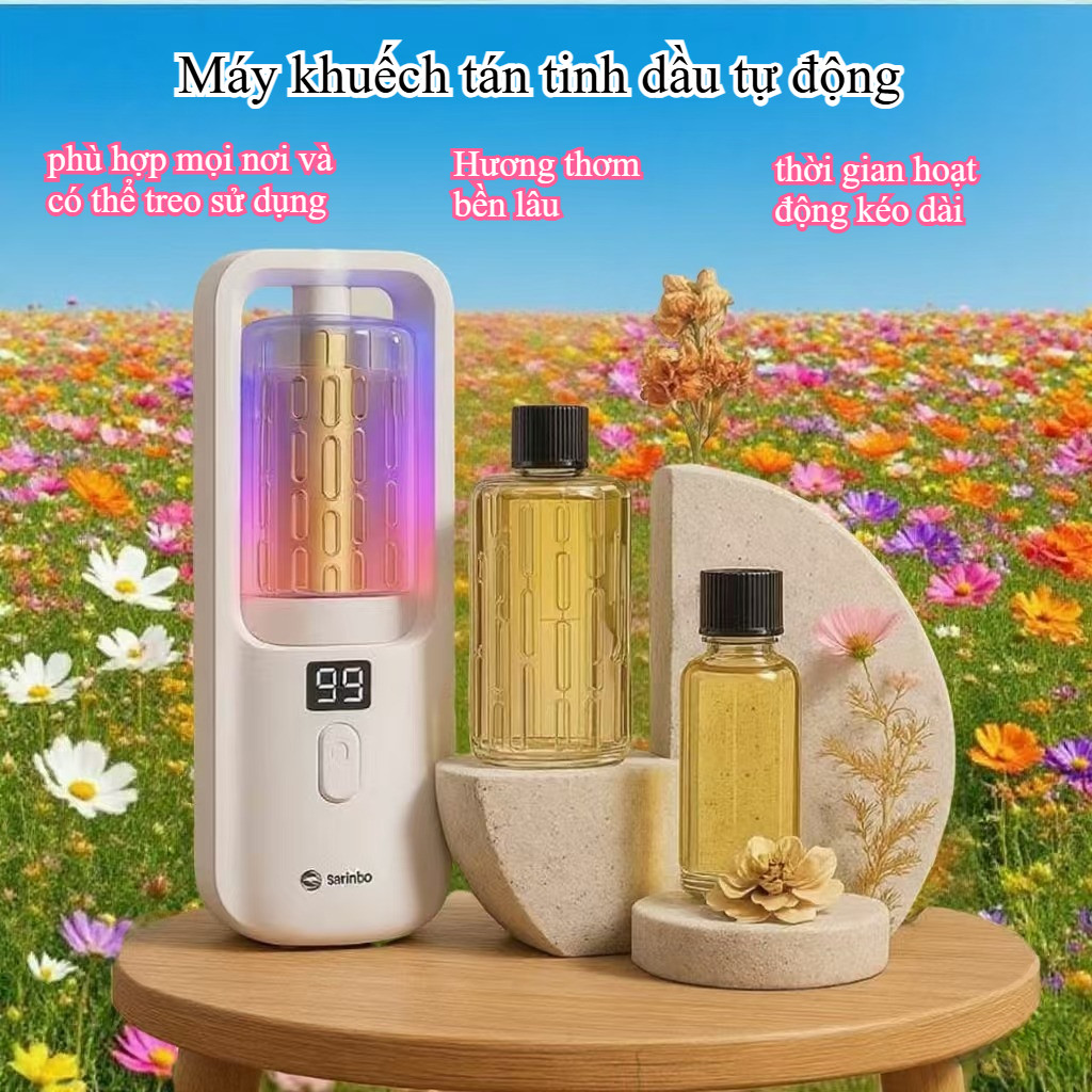 Máy Xông Tinh Dầu Sarinbo