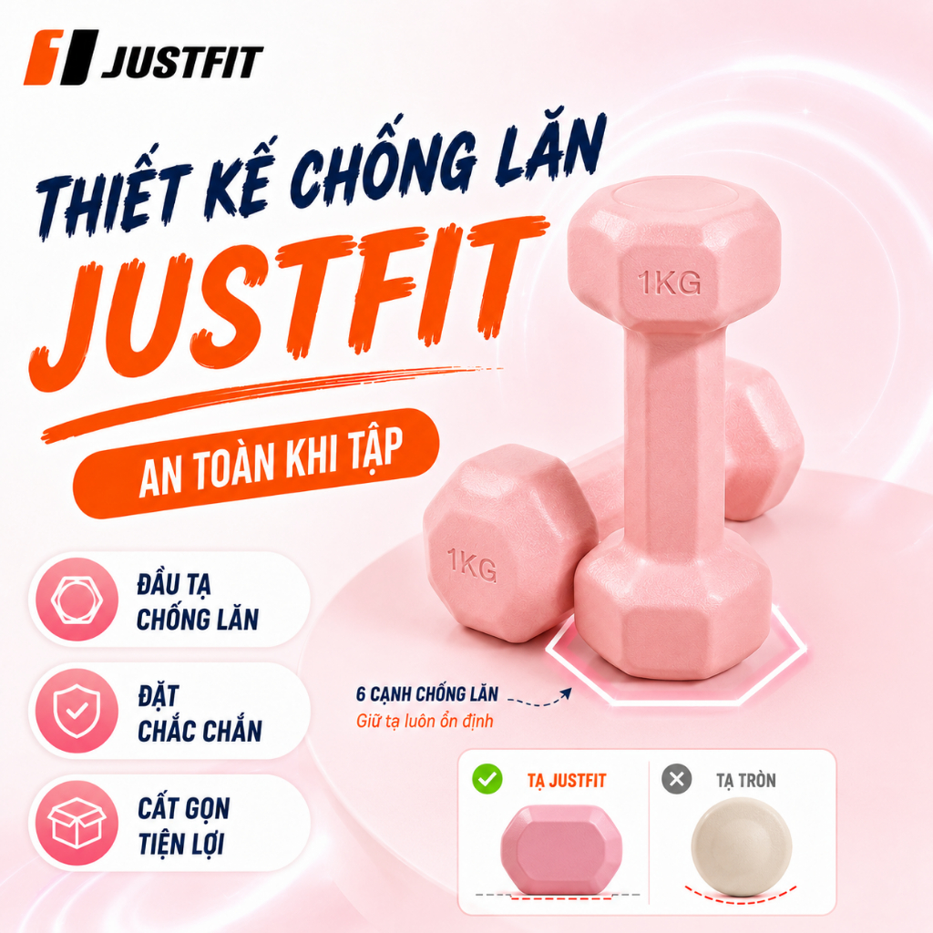Tạ tay JUSTFIT