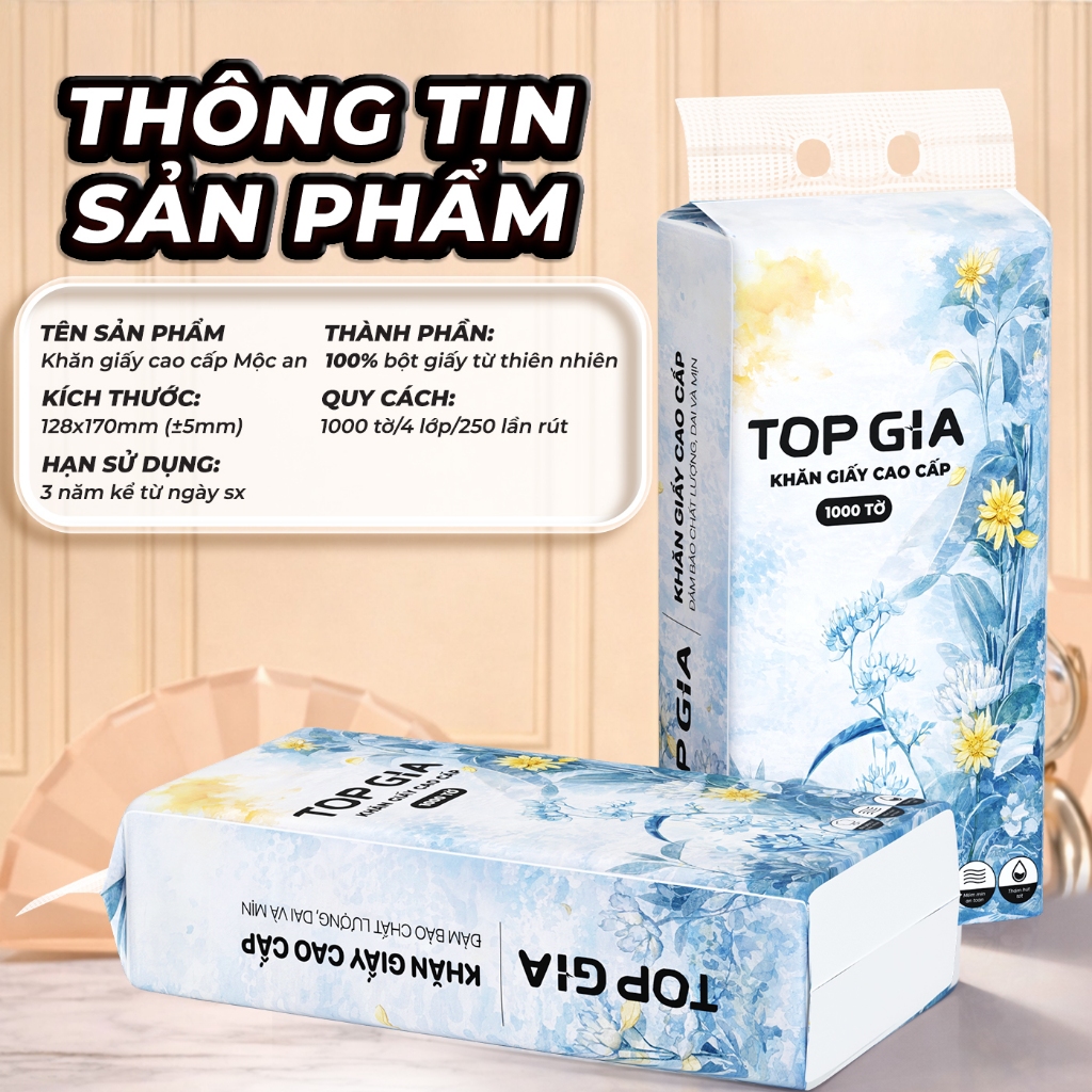 Khăn giấy TopGia Mộc an