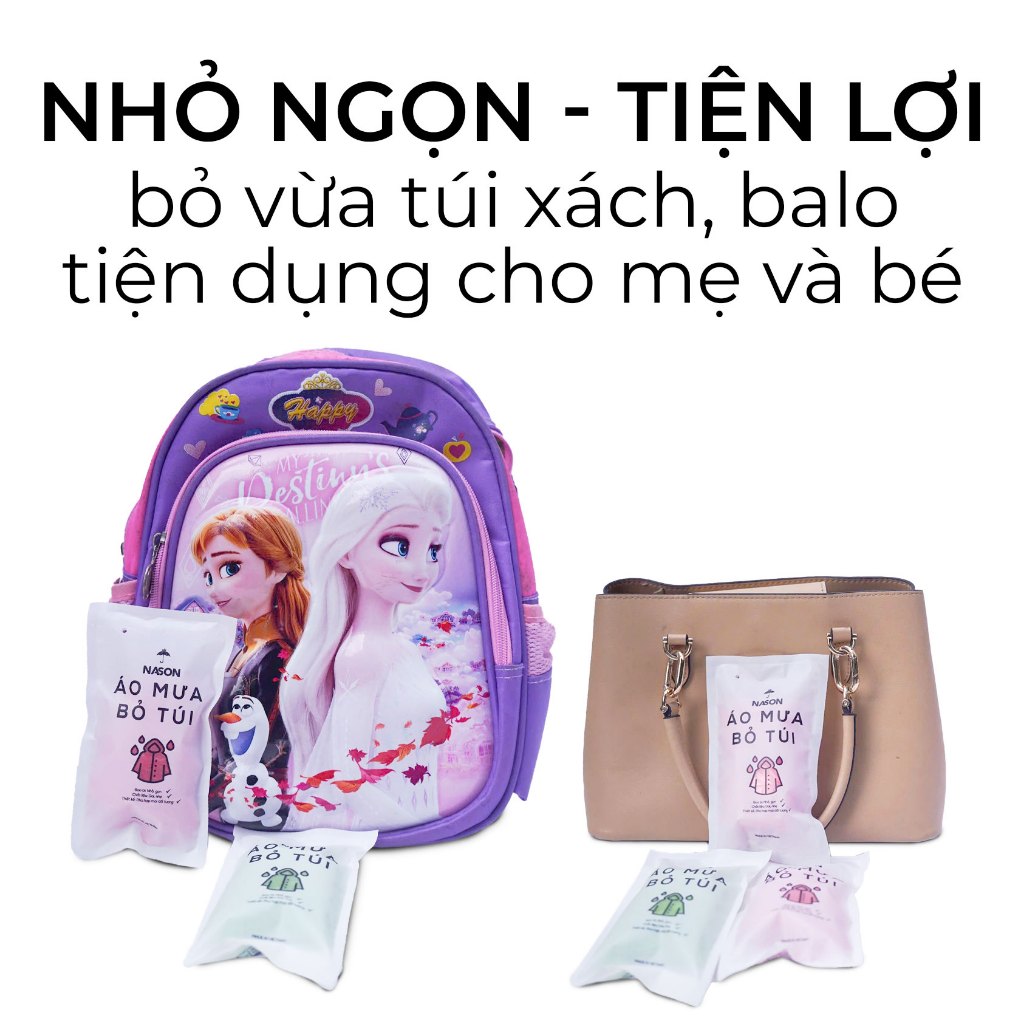 Áo Mưa Bỏ Túi Nason