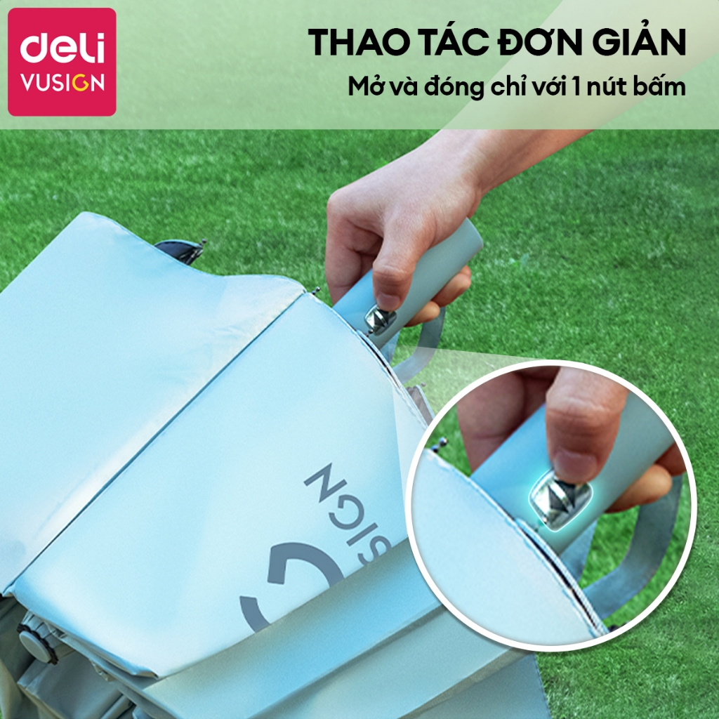 Ô Dù Tự Động Deli