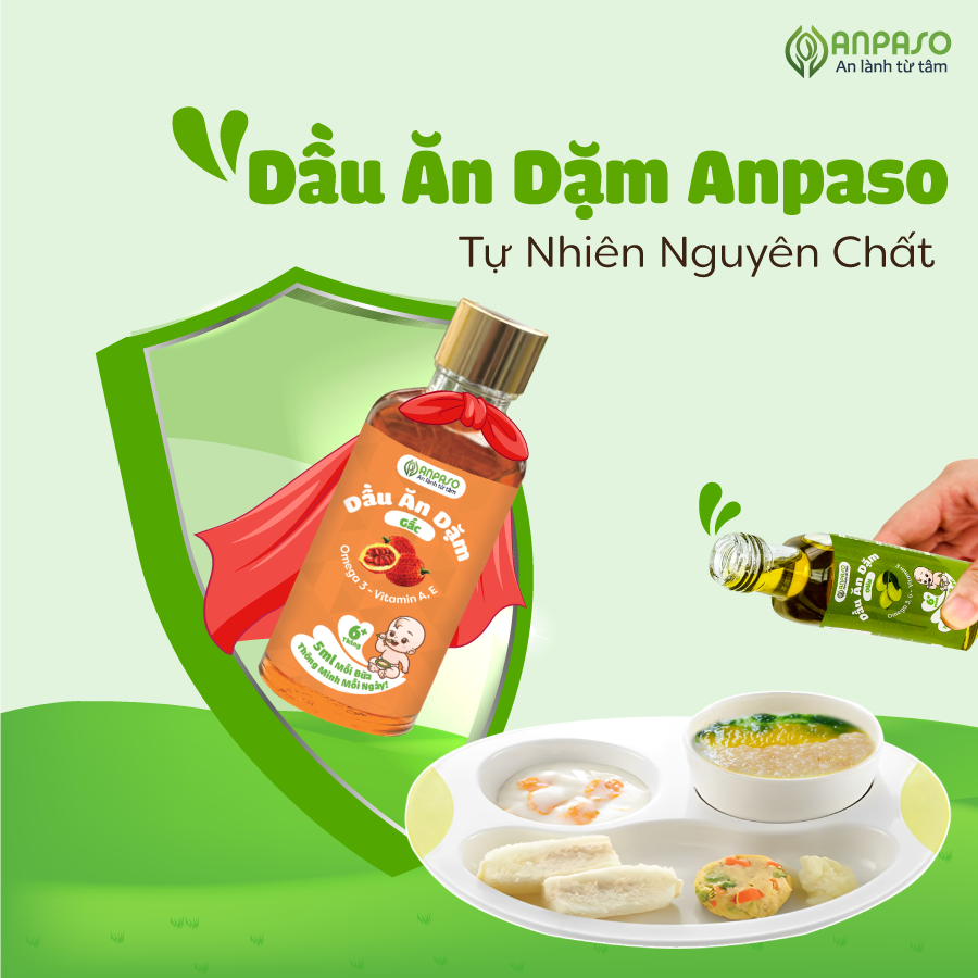 Dầu ăn dặm Anpaso