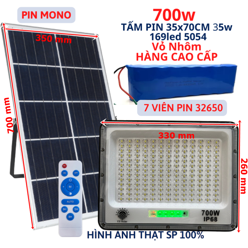Đèn Pha Solar TT Solar