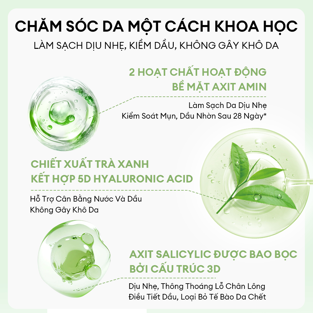 Sữa rửa mặt Colorkey Luminous