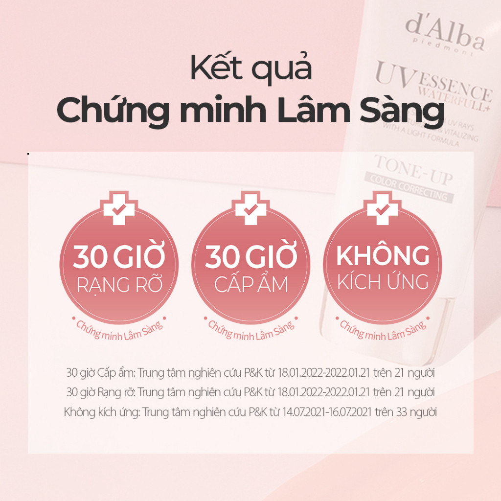 d'Alba Waterfull Tone-Up Sun Cream