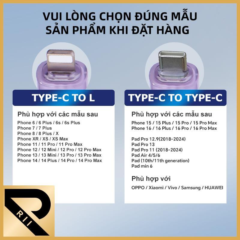 Bộ sạc RII PD45W