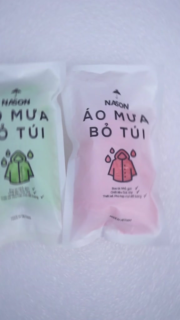 Áo Mưa Bỏ Túi Nason