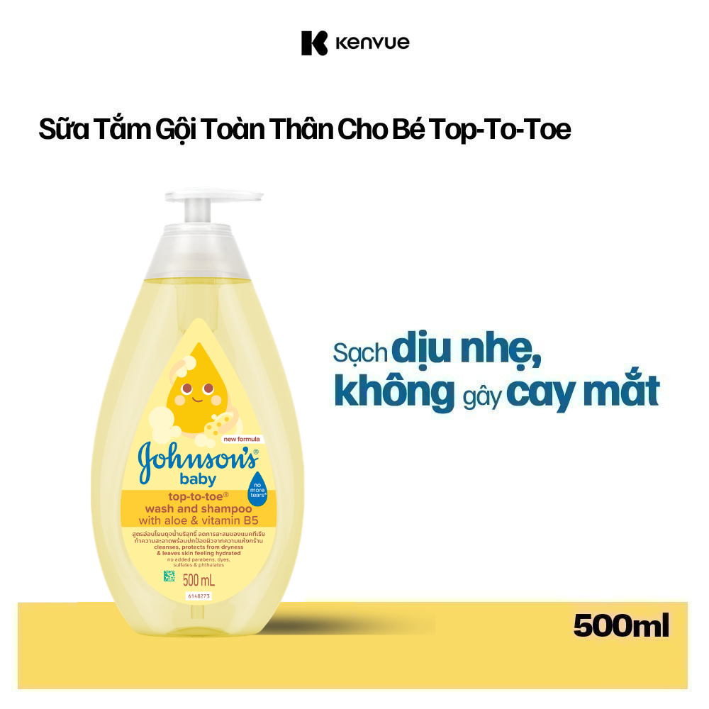Johnson's Baby Top-To-Toe 500ml
