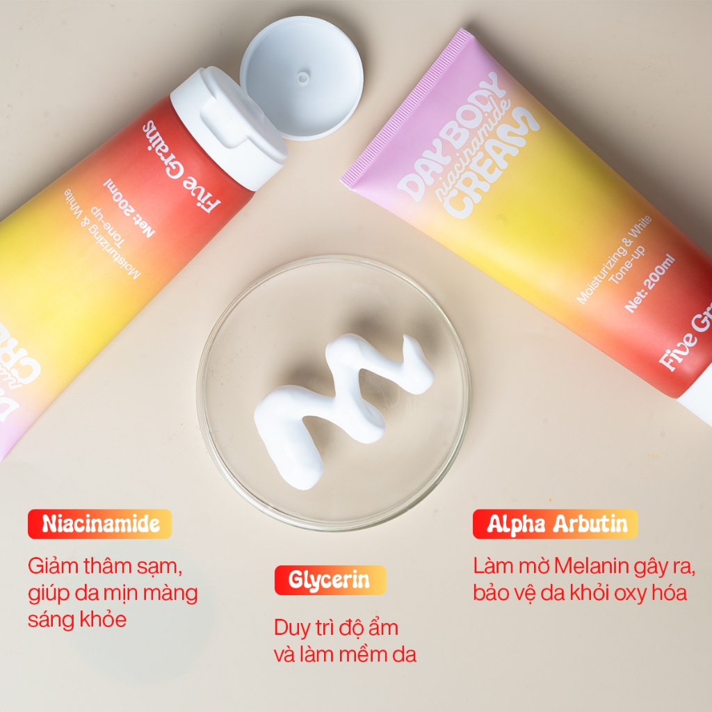 Five Grains Day Body Cream