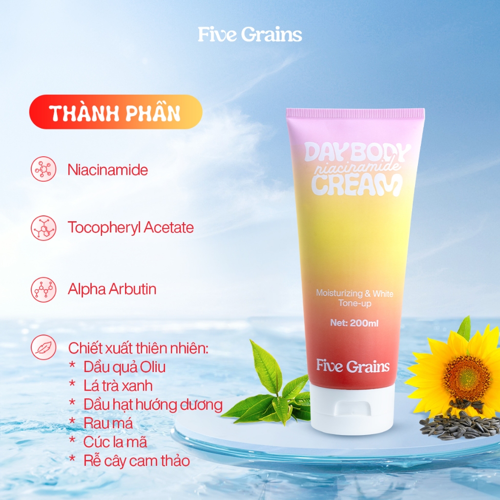 Five Grains Day Body Cream