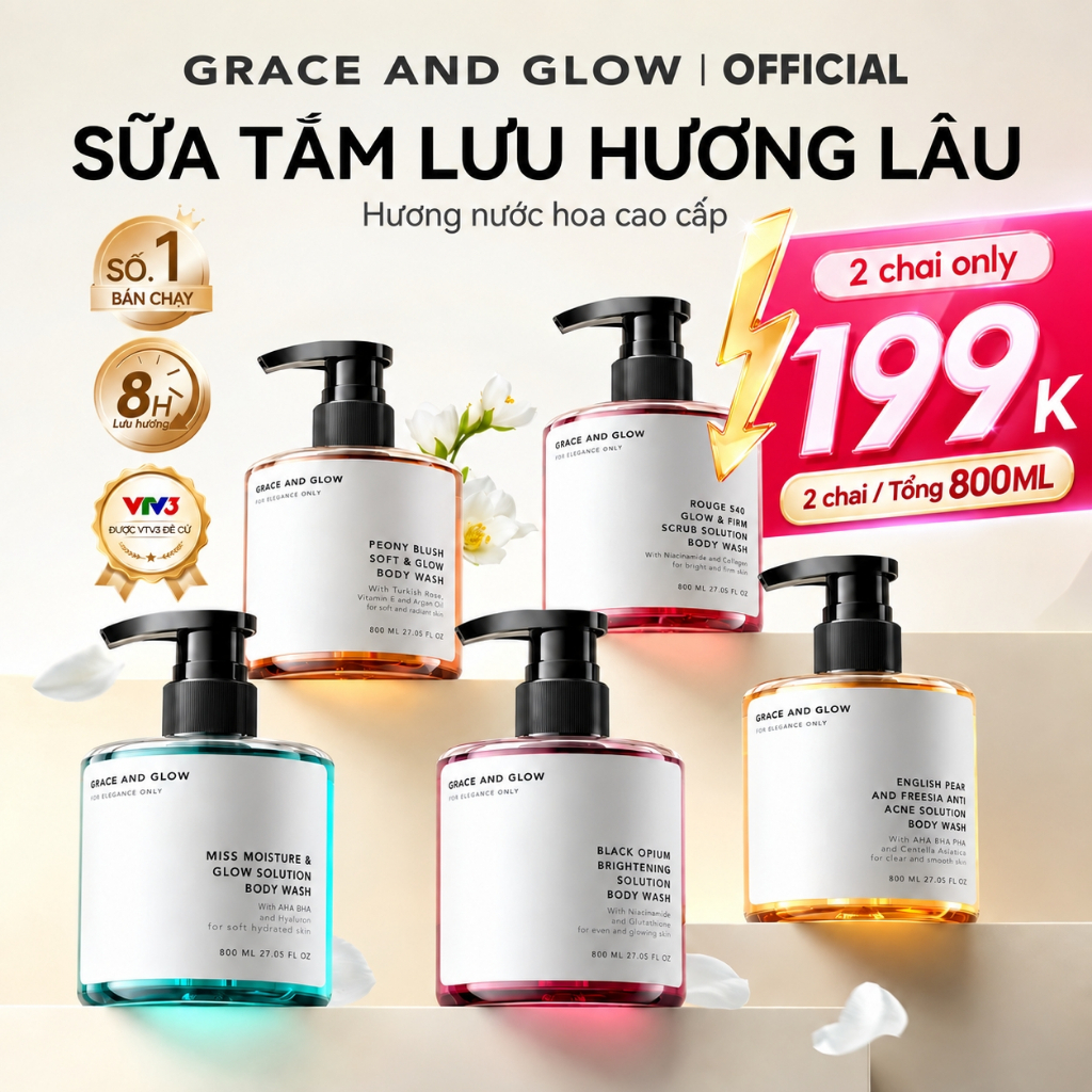 Sữa tắm Grace and Glow