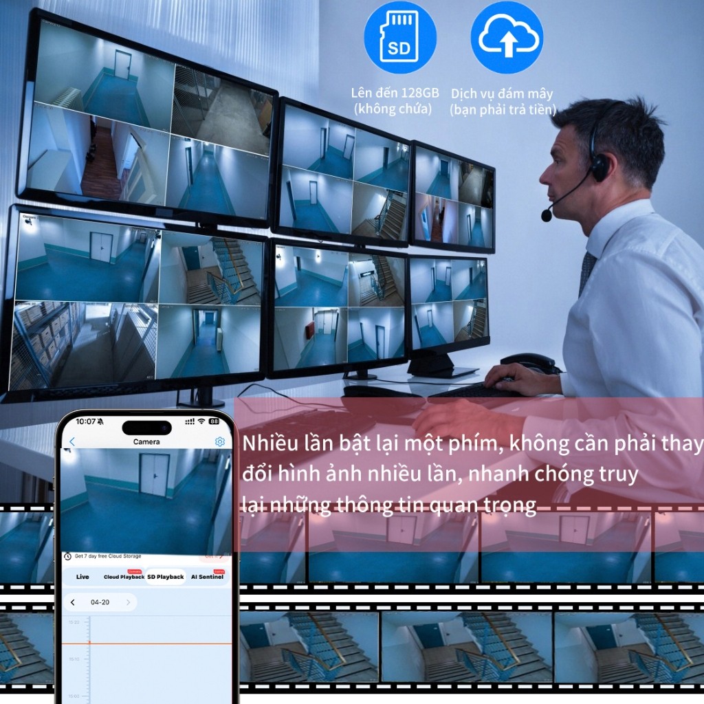 Camera Ngoài Trời V360PRO