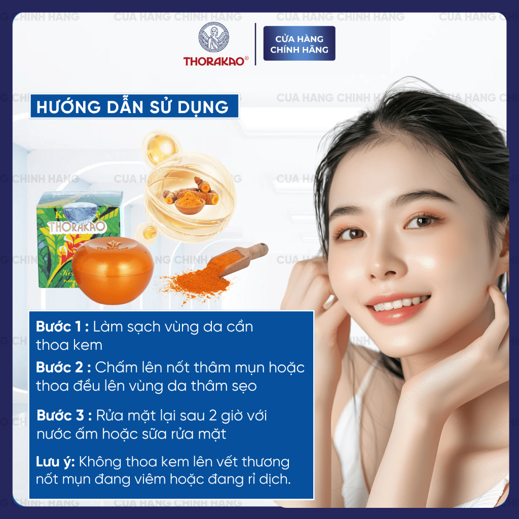 Kem Nghệ Thorakao 7g