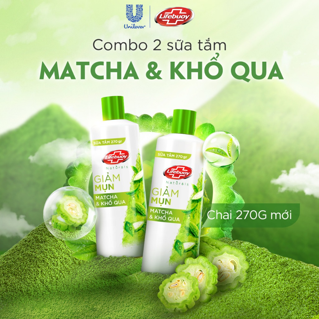Combo Lifebuoy Naturals 270g
