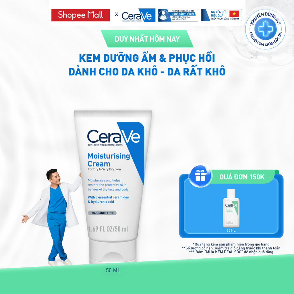 CeraVe Moisturising Cream 50ml