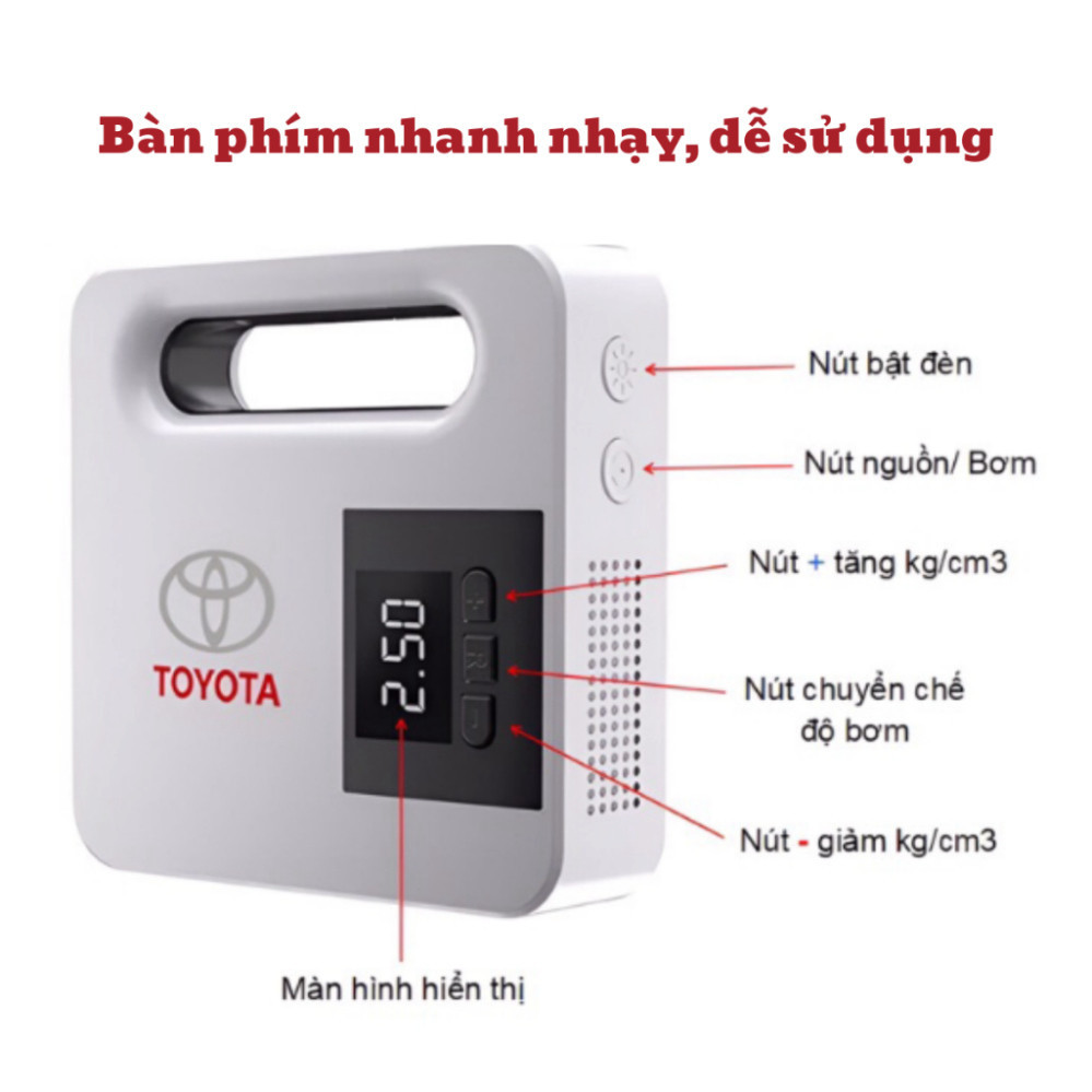 Máy Bơm Lốp Toyota
