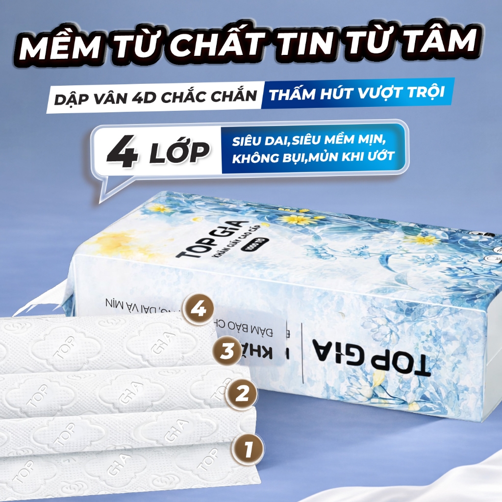 Khăn giấy TopGia Mộc an