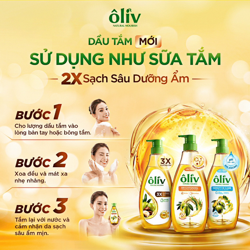 Dầu Tắm Ôliv