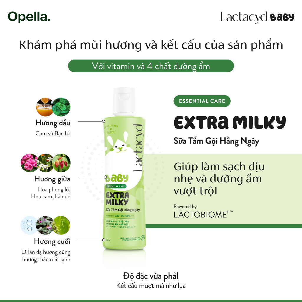 Lactacyd Baby Extra Milky 800ml