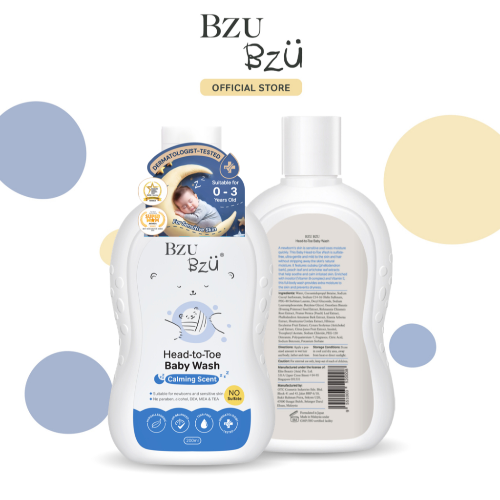 BZU BZU Head to Toe Baby Wash