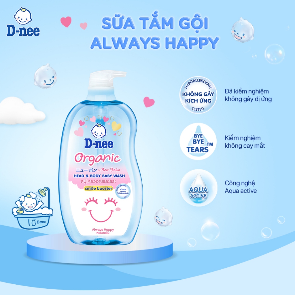 Sữa tắm gội D-nee